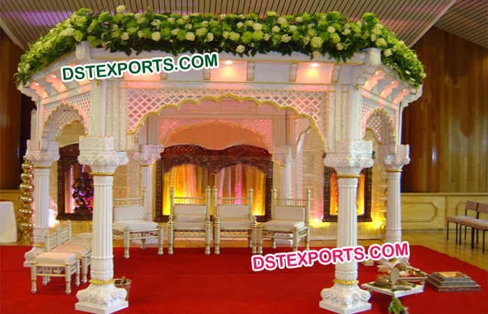 Indian Wedding Temple Mandap