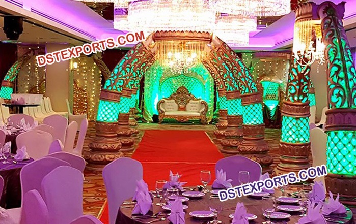 Royal Indian Wedding Decor Entrance