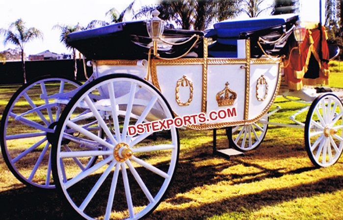 Luxury Royal Princess Horse Drawn Carriage