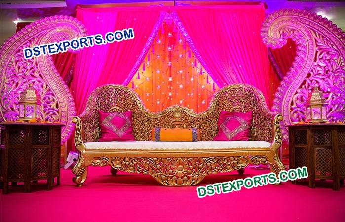 Indian Wedding Mehandi Stage Sofa