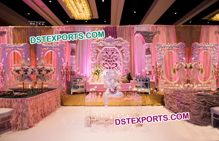 Grand Wedding Stage Backdrop Frames