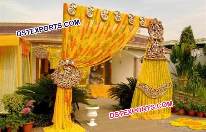 Hanging Kundan Wedding Props