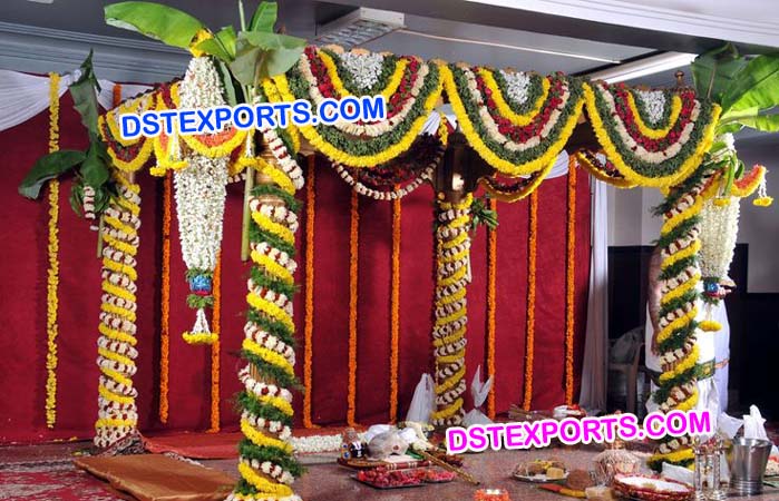 Flower Decoration Chains For Wedding Mandap