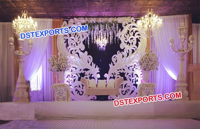 Latest Design Wedding Stage Paisleys