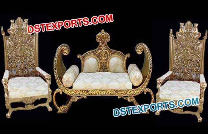 Muslim Wedding Maharaja Sofa Set