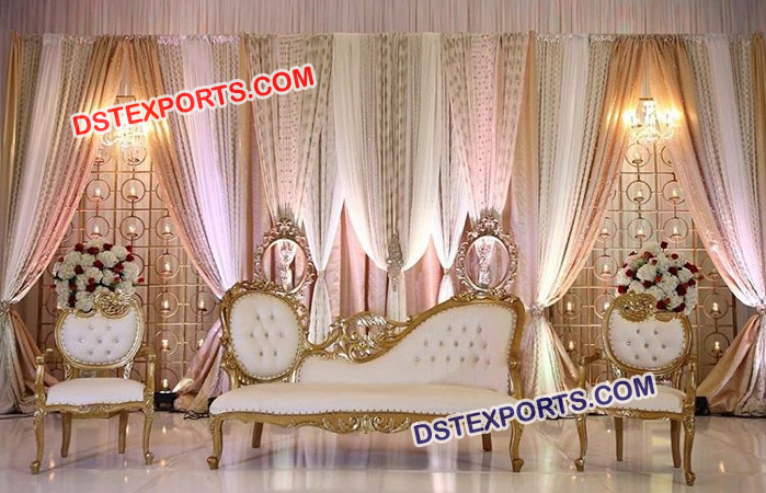 Indian Wedding Stage Sofa Set