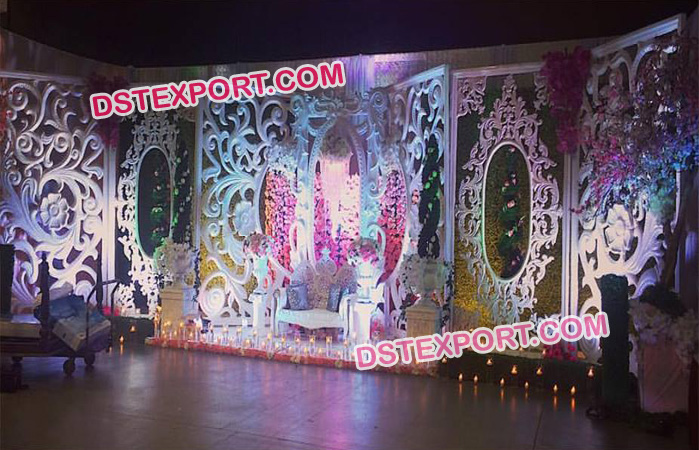 Indian Wedding Stage Decoration Frames