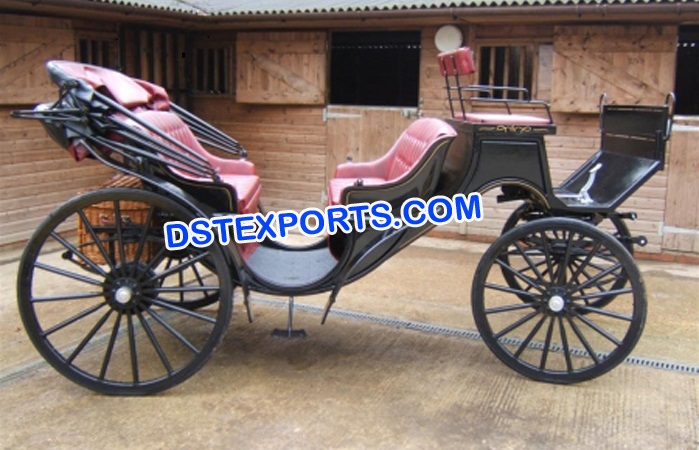 Black Victoria Buggys Carriages Maker