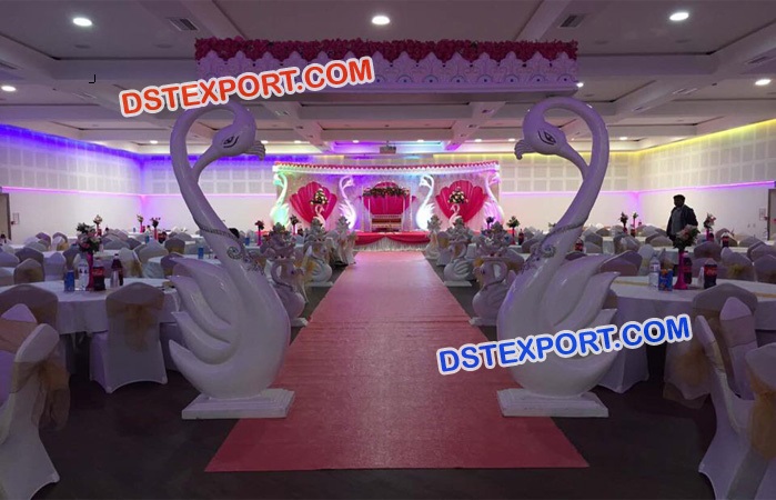 Indian Wedding Swan Mandap Gate