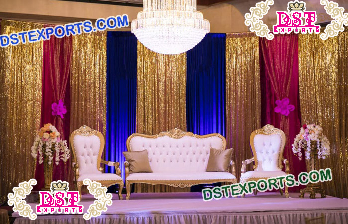Stylish Hindu Wedding Sofa Set