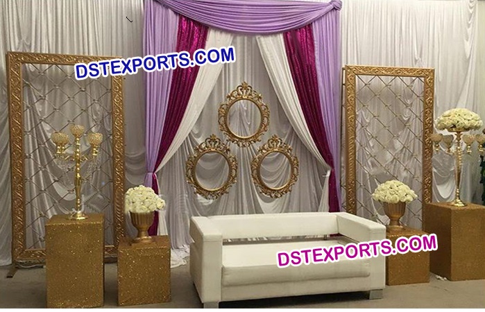 Latest Design Wedding Candle Back Walls