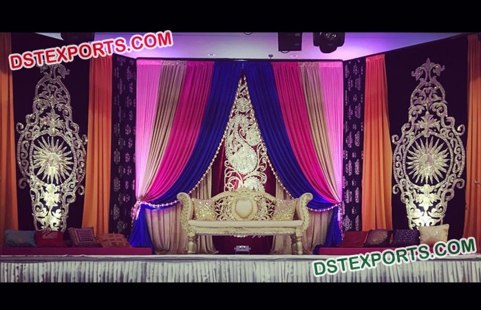 Heavy Beautiful Embrodried Wedding Back Drops