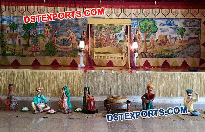 Rajasthani Theem Wedding Decorations