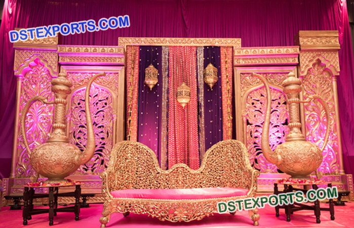 Moroccan Style Wedding Stage Decorations