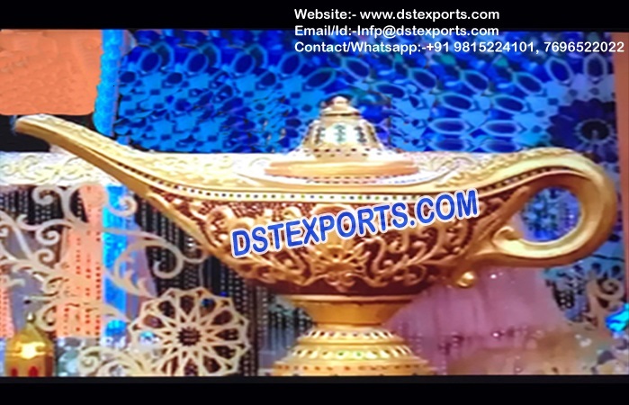 Asian Wedding Decor Alladin Lamps