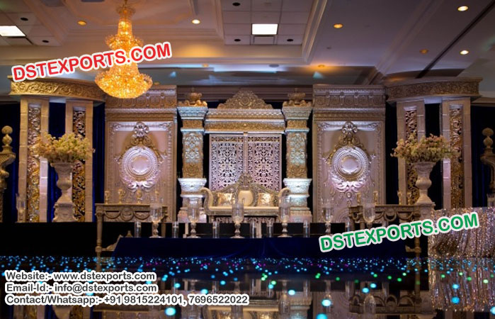 Best Asian Wedding Stage Decoration Set