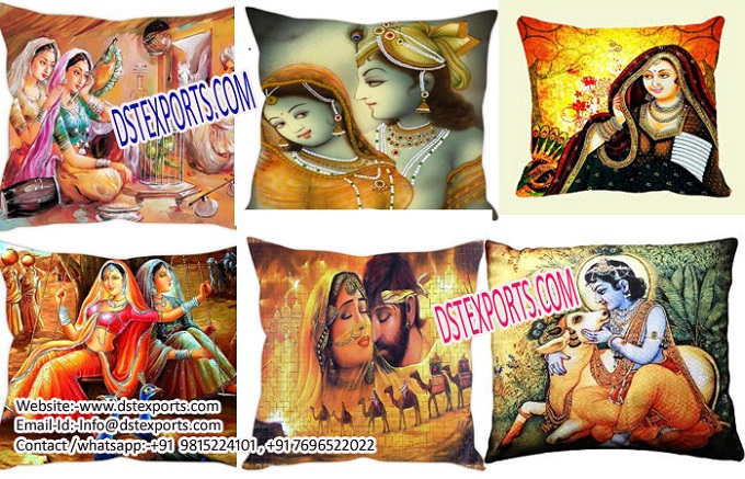 Decorative Cushion Cover for Mehandi Stage