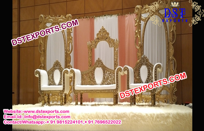 Muslim Regency Walima Stage Decor Set