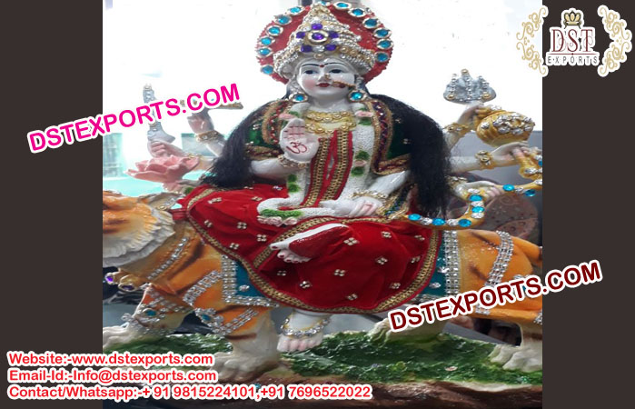 Durga Mata Fiber Decorative Statue