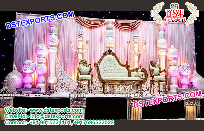 Exclusive Moroccan Wedding Stage Decorations