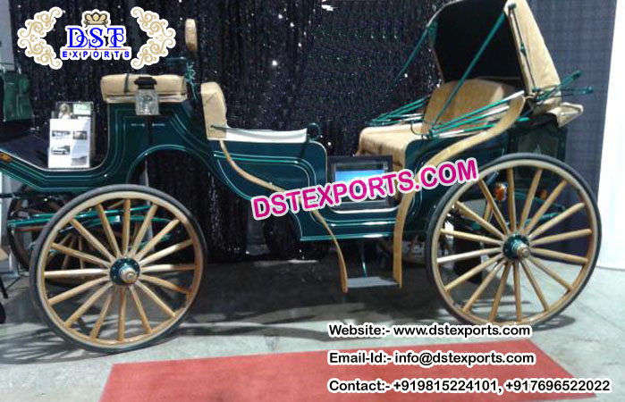 Hollywood Style Victoria Horse Carriage