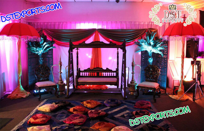 Grand Mehndi Stage Decorations UK