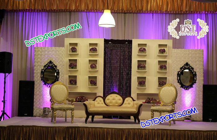 Arabic Muslim Wedding Stage Decor Set