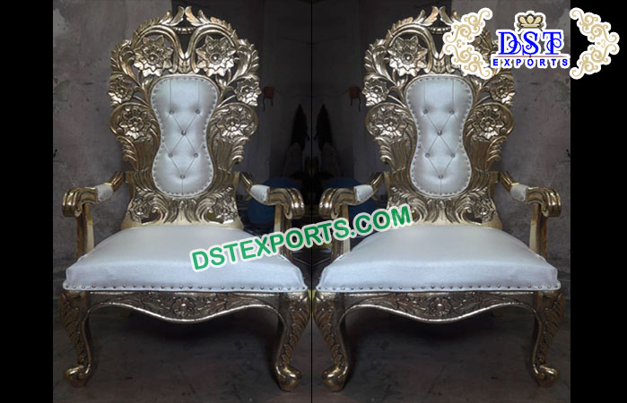 Grand Wedding Bride Groom Chairs