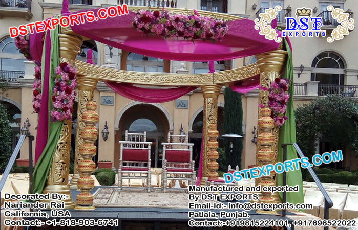 Imperial Wedding Mandap U.S.A