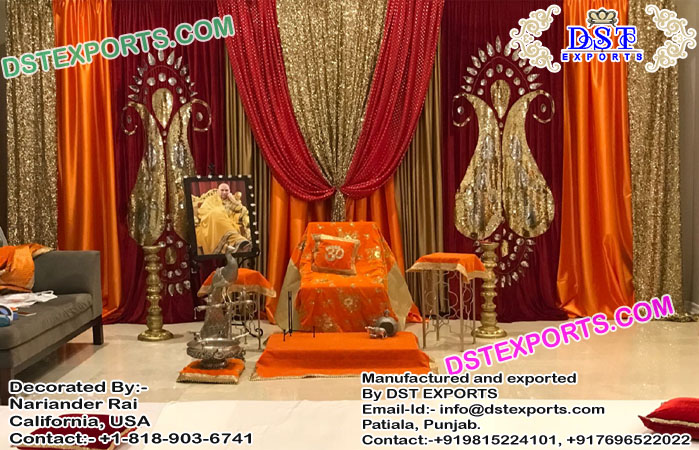 Shiny Props Backdrop Weddings Curtains