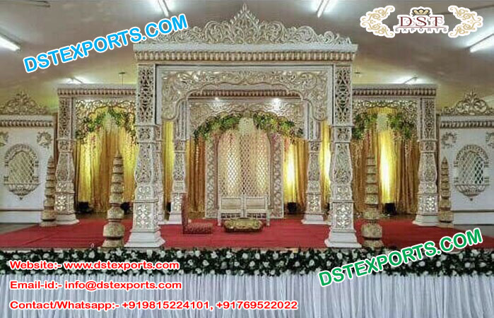 Royal Wedding Jodha Akbar Mandap Setup