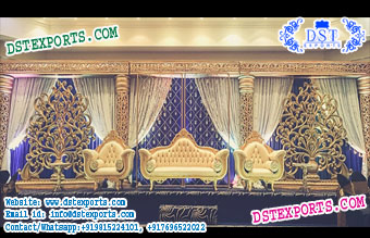 Bollywood Style Wedding Stage Decoration