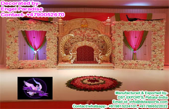 Delighted Flower Backdrop Panels Wedding Decors