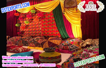 Traditional Punjabi Sangeet Night Decoration