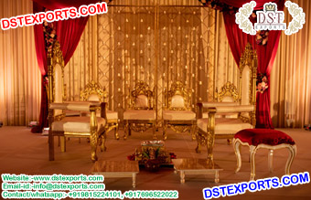 Hindu Wedding Mandap Ceremony Chairs