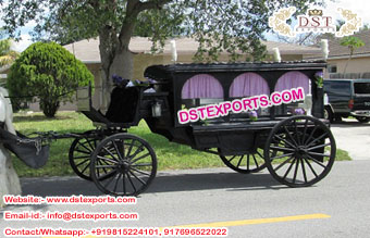 Classic Funeral Horse Carriage Manufacturer