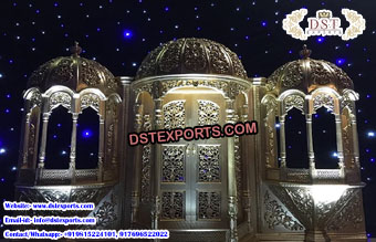 Raj Mahal Silver Wedding Mandap