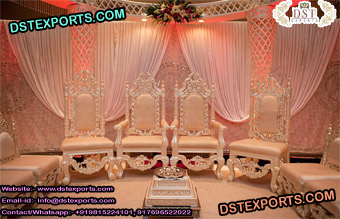 Latest Designed Wedding Mandap Chair Set