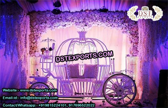 Cinderella Bridal Entry Carriage