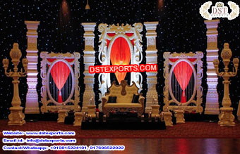 Royal Indian Wedding Ceremony Stage