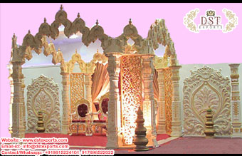 Traditional Temple Style Wedding Mandap