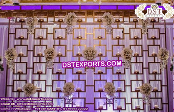 Wedding Stage Eminent Candle Walls
