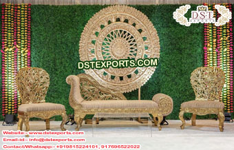 Muslim Walima Stage Italian Furniture Set