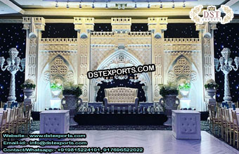 Magnificent Moroccan Theme Wedding Stage