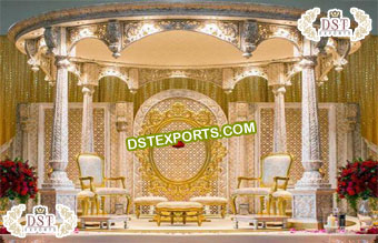 Royal Wedding Rajmahal Fiber Mandap