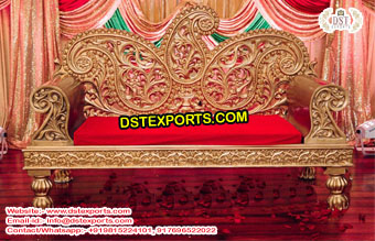 Muslim Wedding Stage Paisley Couch