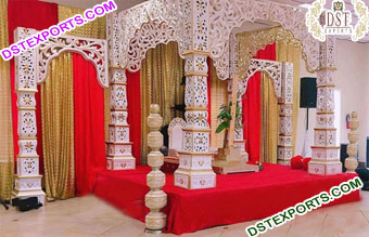 Gorgeous Maharani Wedding Bollywood Mandap