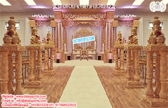 Exclusive Tri Pillar Wedding Mandap