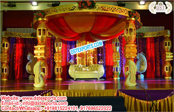 Top Indian Wedding Fiber Mandap Malaysia