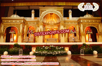 Grand Palace Style Fiber Wedding Stage